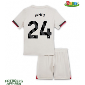 Chelsea Reece James #24 Bortaställ Barn 2025-26 Kortärmad (+ Korta byxor)